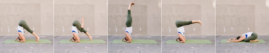 Yoga for Everyone: A Headstand How-To | DARLING | Photo by Sara Kearns