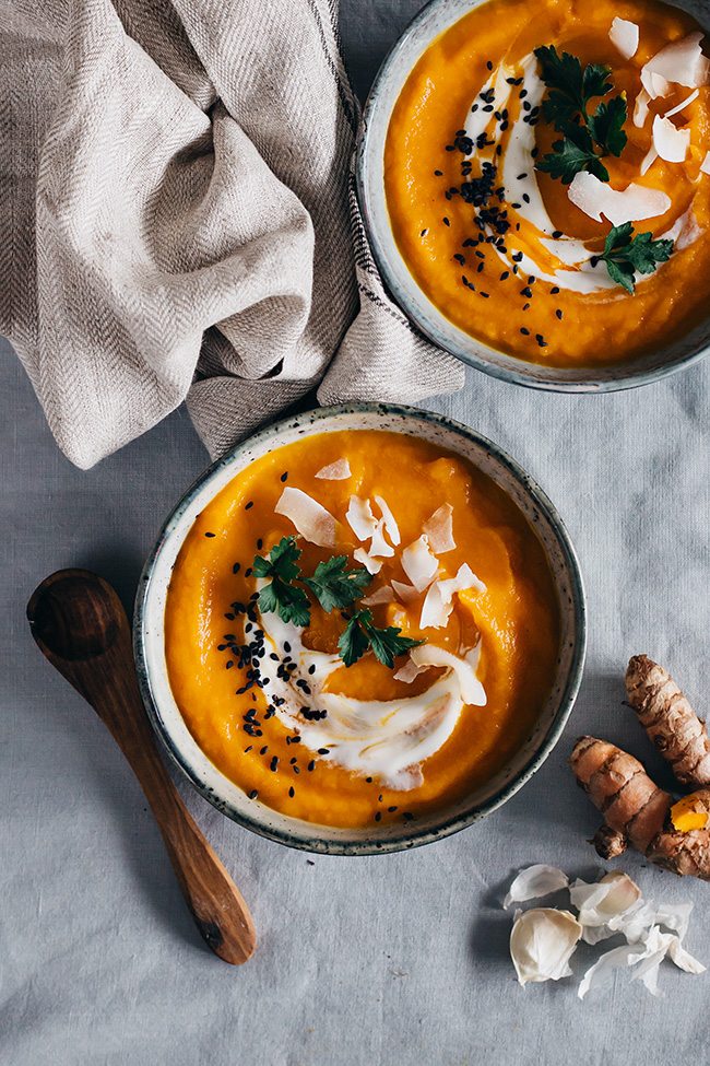 carrot tumeric soup